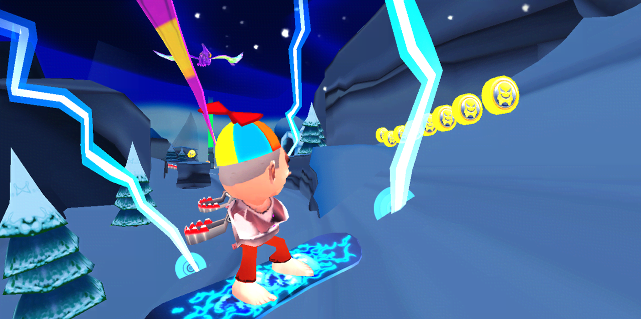 Skiing Fred gameplay screenshot 2