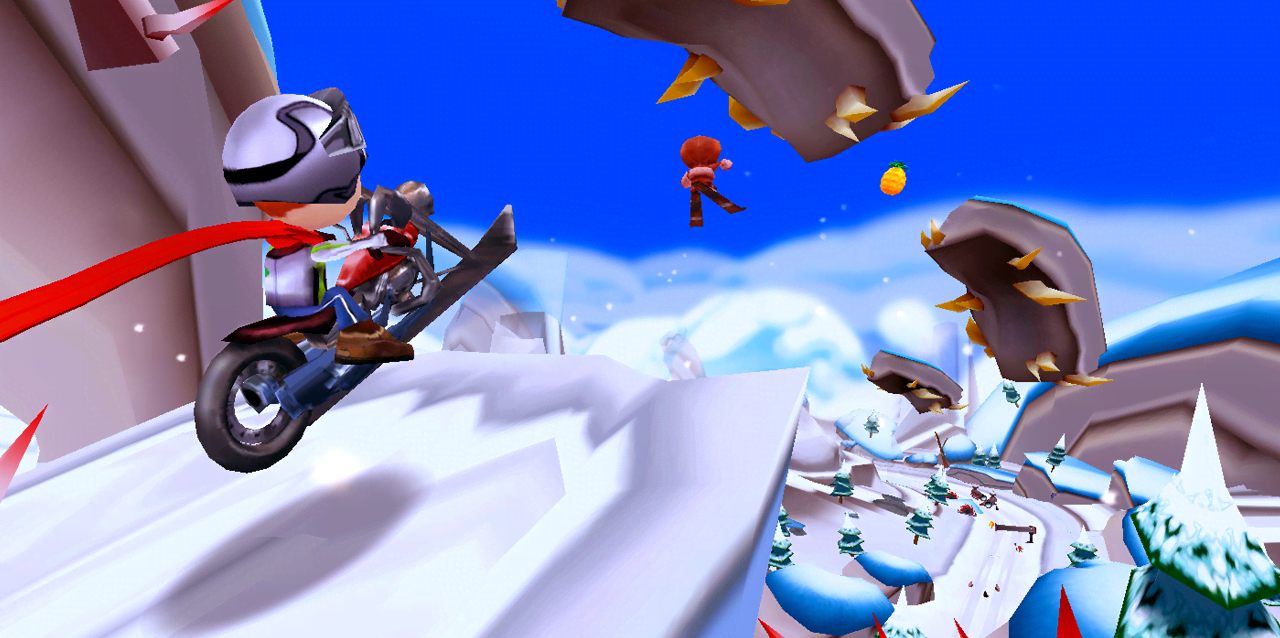 Skiing Fred gameplay screenshot 4