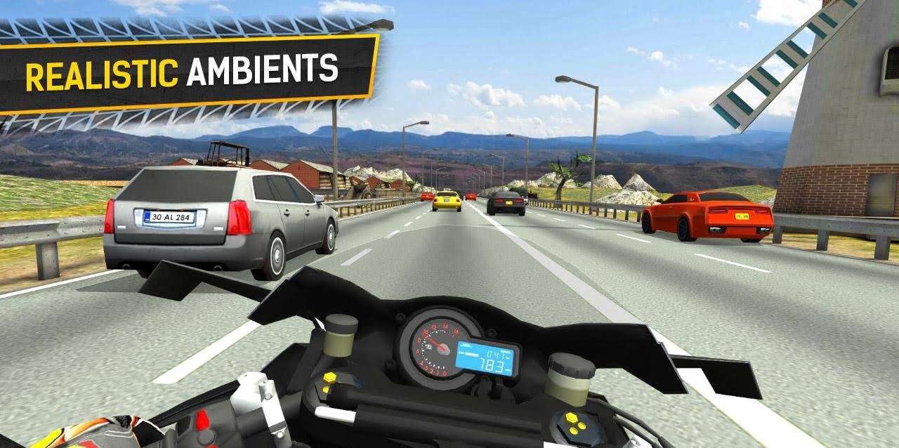 Moto Racing 3D screenshot 2
