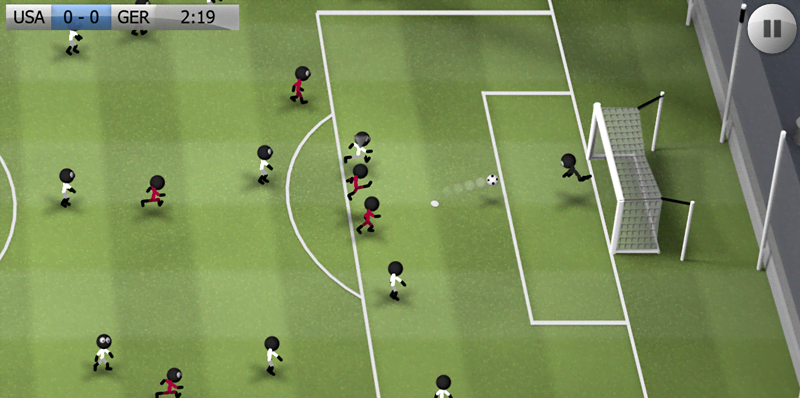 Stickman Soccer - Classic screenshot 1