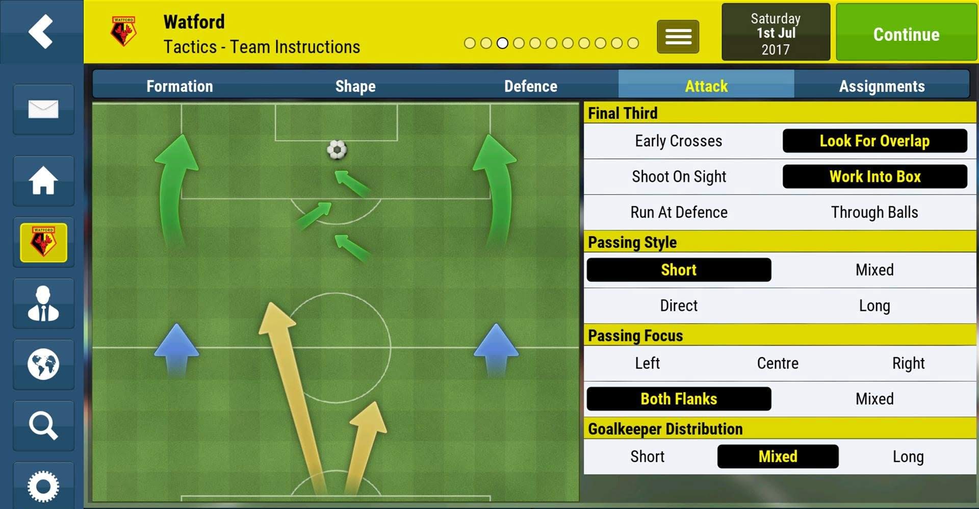 Football Manager Mobile 2018 screenshot 4