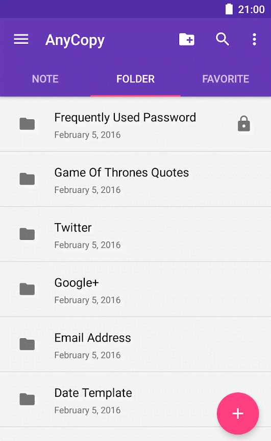 AnyCopy-Copy & Paste Clipboard screenshot 2