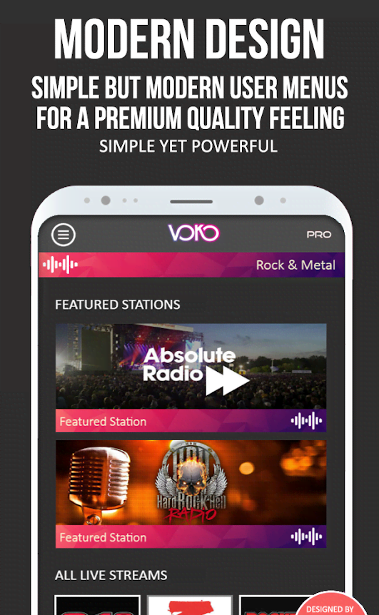 VOKO Radio PRO - Global Streams screenshot 4