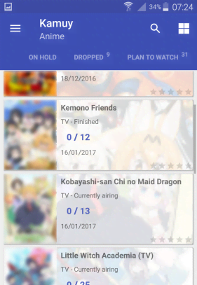 Kamuy - Anime / Manga Tracker screenshot 4