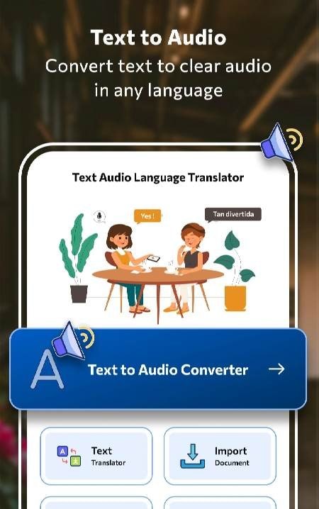 Text Audio Language Translator screenshot 1