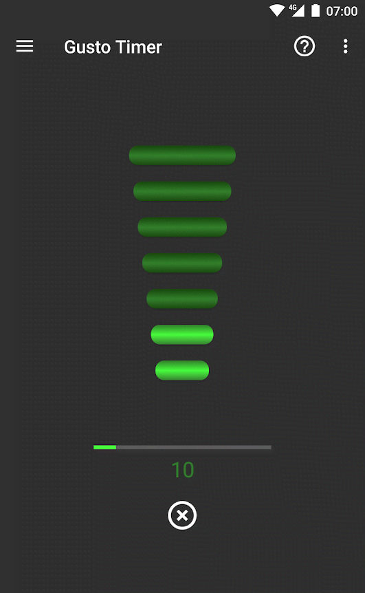 Dolce Gusto Touch Timer screenshot 1