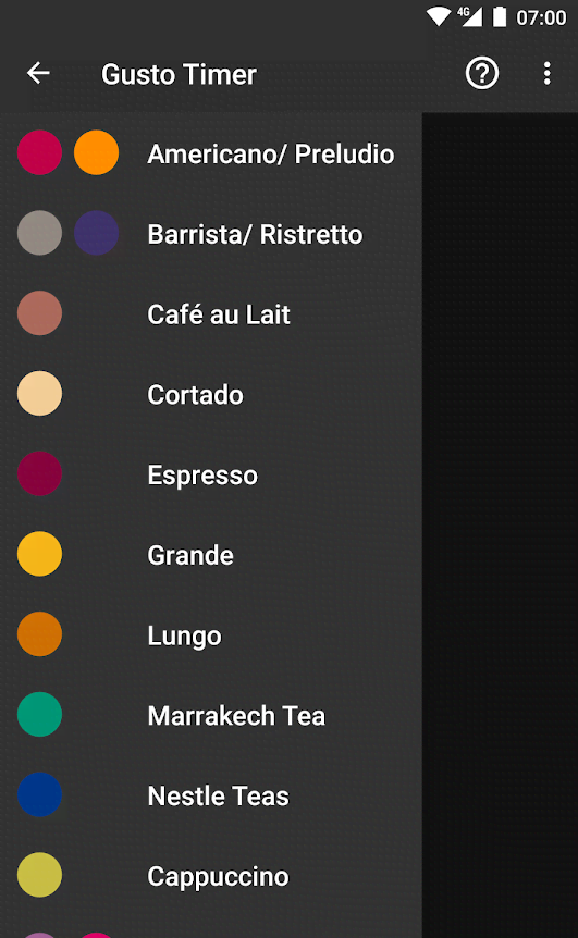 Dolce Gusto Touch Timer screenshot 3