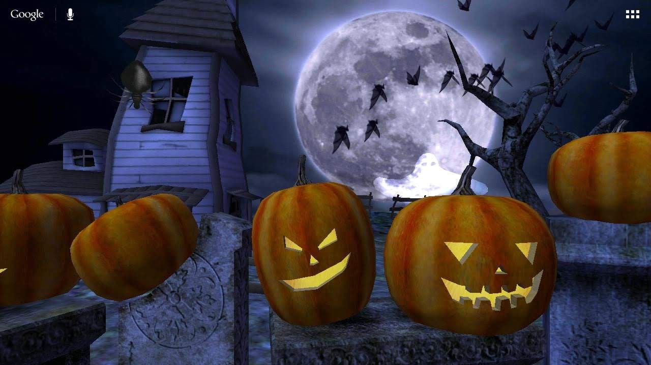 Halloween Live Wallpaper screenshot 3