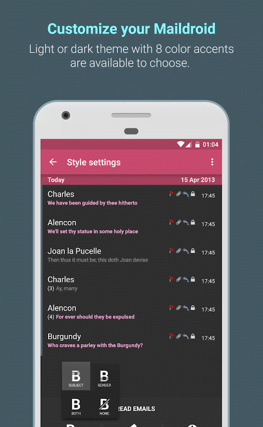MailDroid Pro - Email App screenshot 4