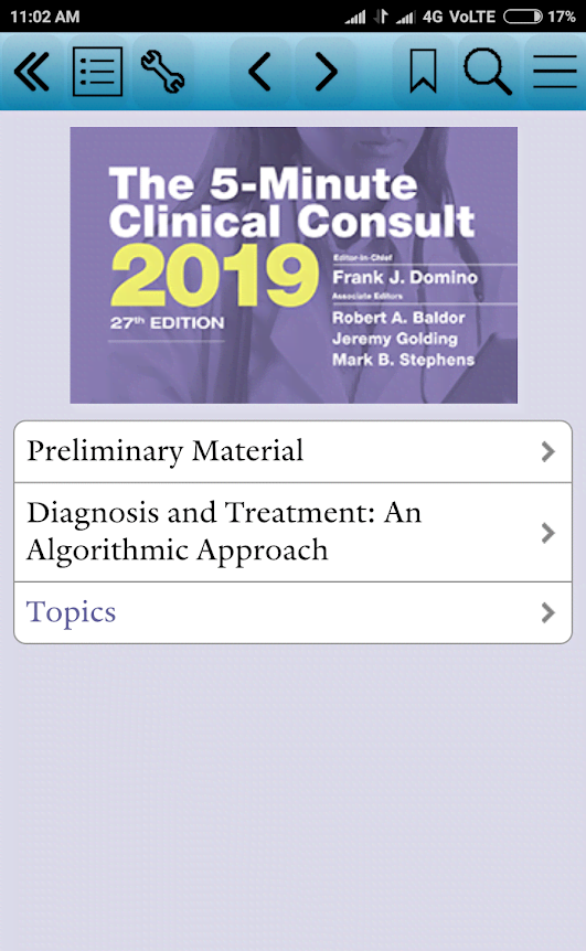 The 5-Minute Clinical Consult 2019 screenshot 1