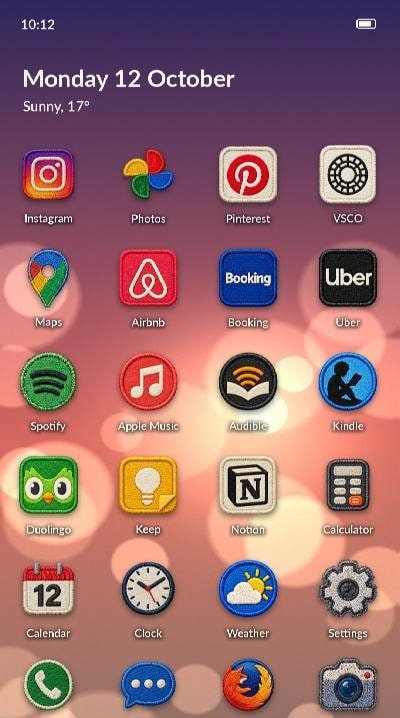 Threadwork: Stitched Icon Pack screenshot 4