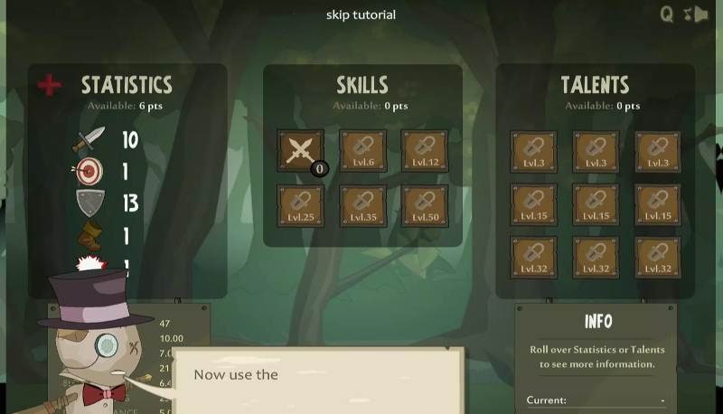 Swords and Souls: A Soul Adventure gameplay screenshot 1