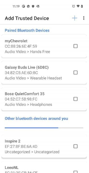 Bluetooth Firewall Trial screenshot 4