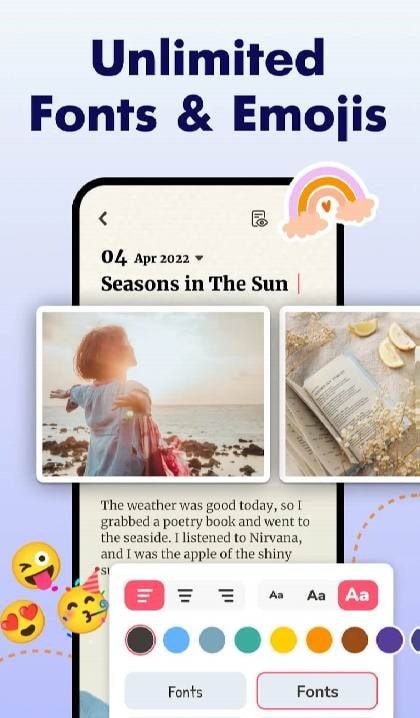 Diary with Lock screenshot 3