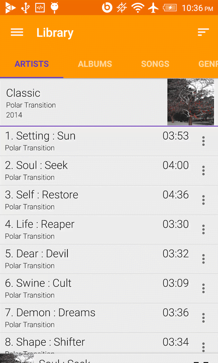 GoneMAD Music Player preview 4