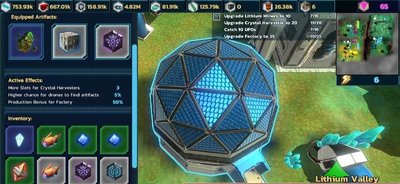 Idle Space Mining screenshot 4