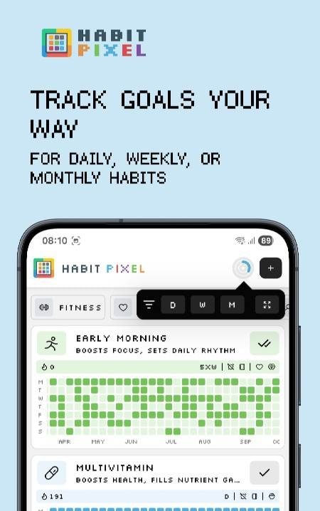 Habit Pixel: Streak Tracker screenshot 4
