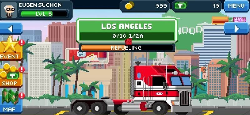 Pocket Trucks: Route Evolution gameplay screenshot 1