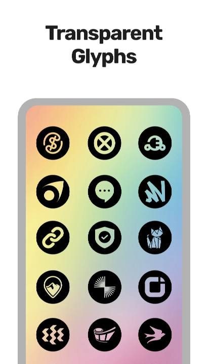 Night Void Icon Pack screenshot 4