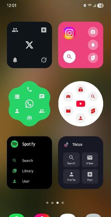 App Shortcuts Widget: AsWidget screenshot 1