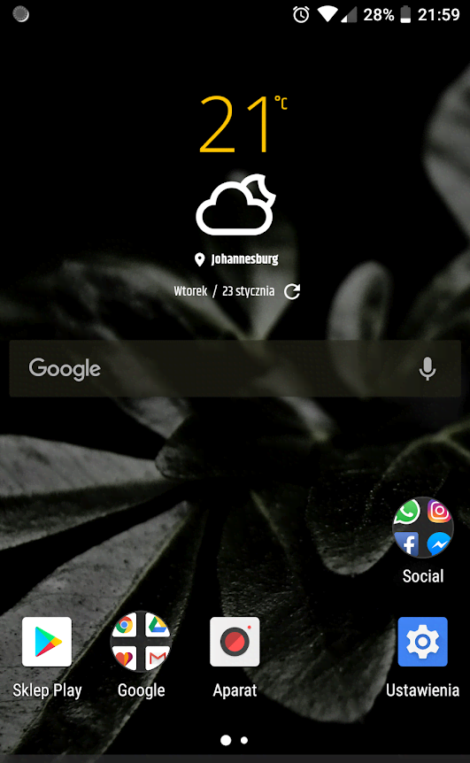 Simple Weather & Clock Widget Screenshot 4