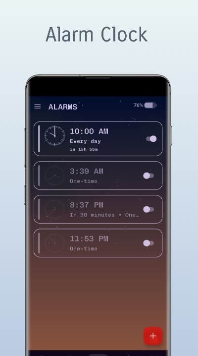Flip Clock+: Alarm & Desk screenshot 3