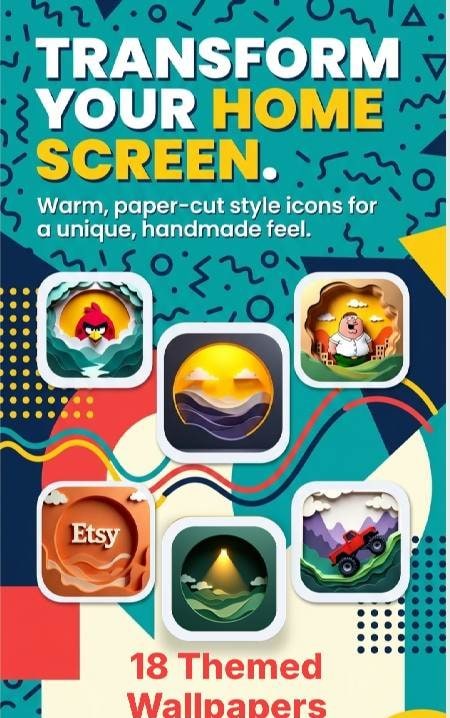 Cardboard Icon Pack preview, screenshot 4