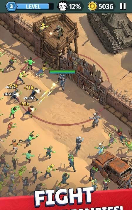 Hero vs. Zombies: Shooter Game screenshot 1
