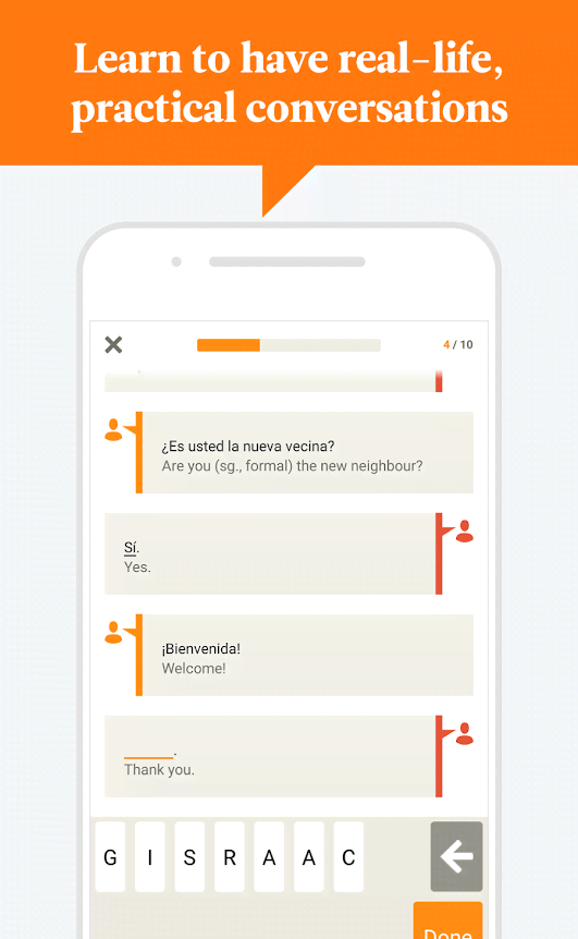 Babbel app preview 1