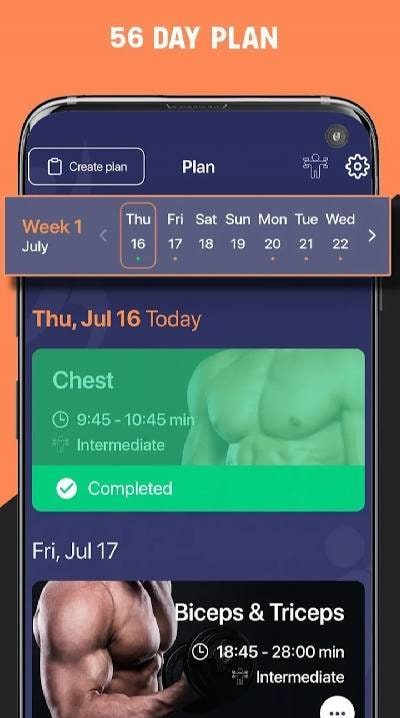 Dumbbell Workout & Fitness screenshot 1