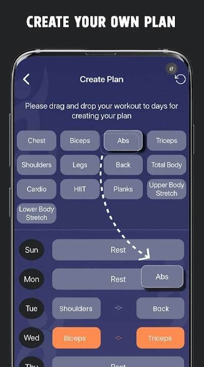 Dumbbell Workout & Fitness screenshot 3