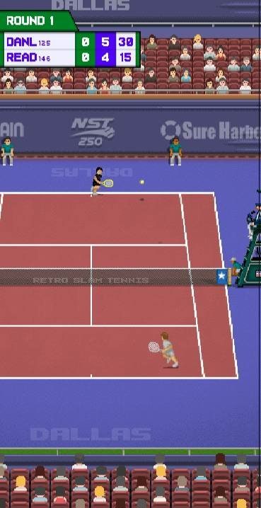 Retro Slam Tennis screenshot 3