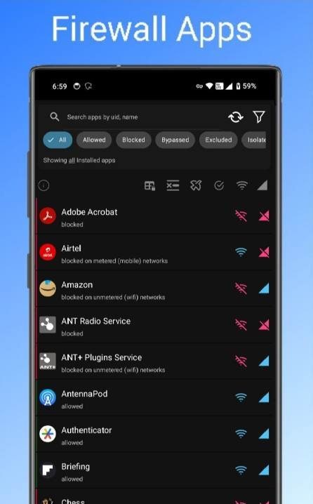 Rethink: DNS + Firewall + VPN screenshot 4