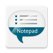Notepad with voice input