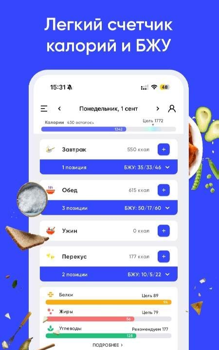 Calorie Counter by Wayout AI screenshot 1