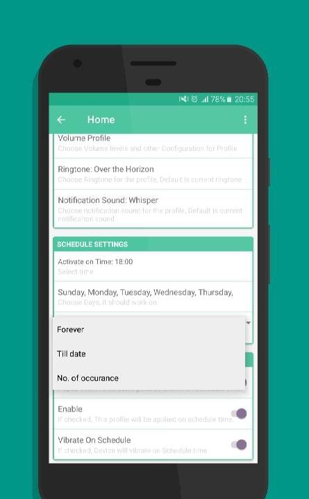 Volume Scheduler screenshot 3
