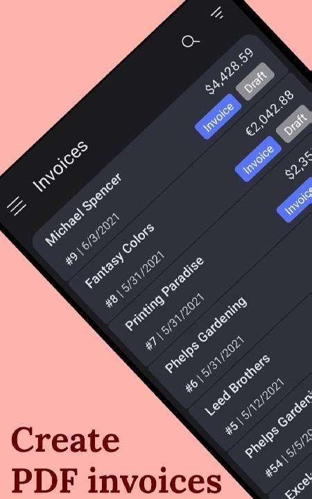 SubTotal - Invoice Maker screenshot 1
