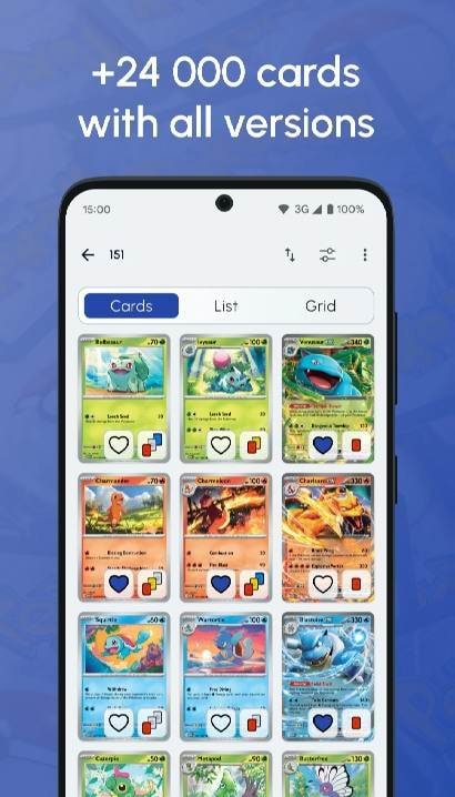 Pokécardex screenshot 1