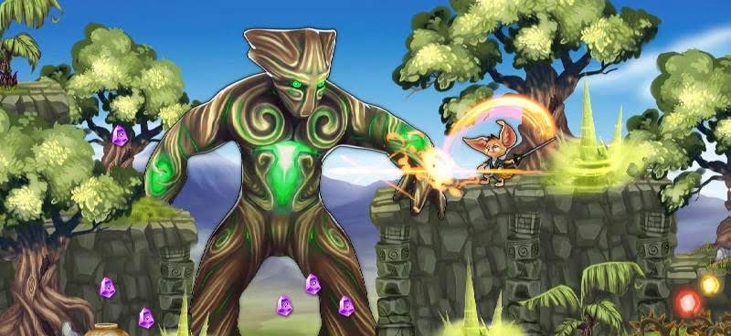 Fin & Ancient Mystery: platformer adventure screenshot 2