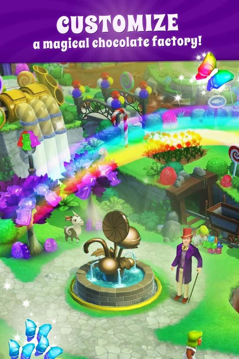 Wonka's World of Candy – Match 3 Screenshot 1