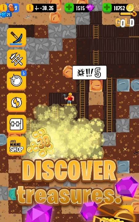 Gold Digger FRVR - Mine Puzzle screenshot 3
