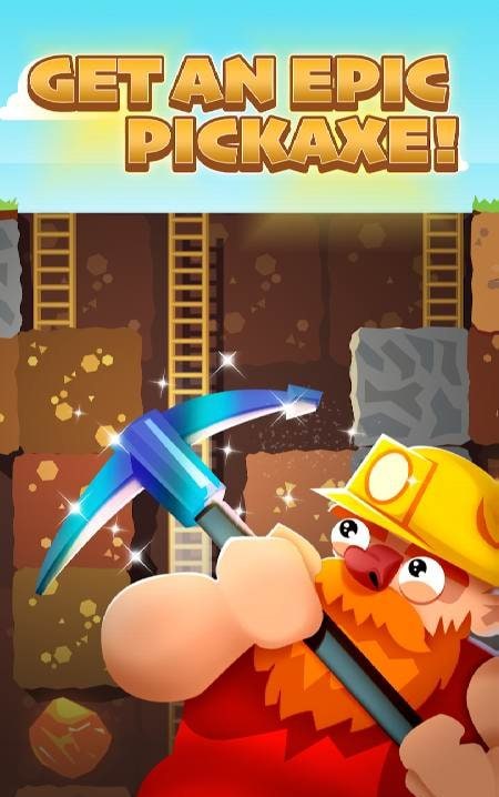 Gold Digger FRVR - Mine Puzzle screenshot 1