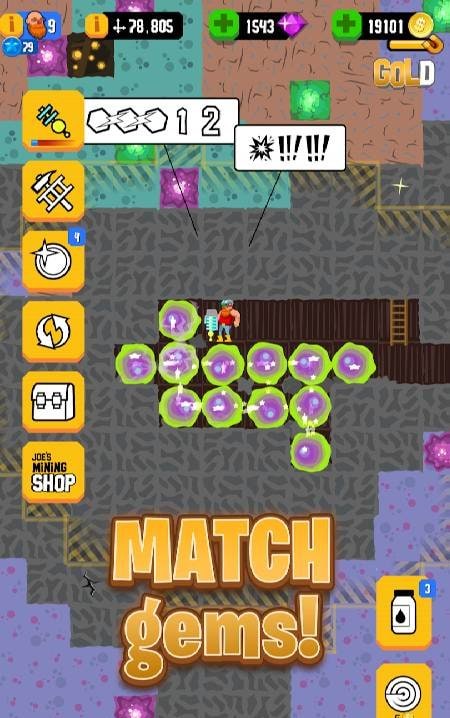 Gold Digger FRVR - Mine Puzzle screenshot 4