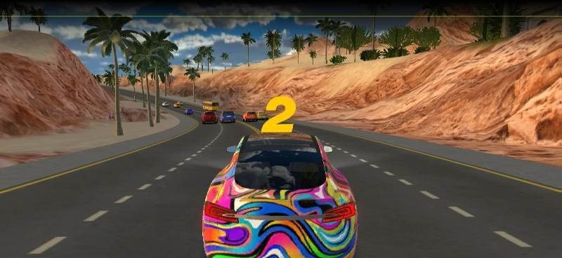 Car Racing Games: Overtake gameplay screenshot 4