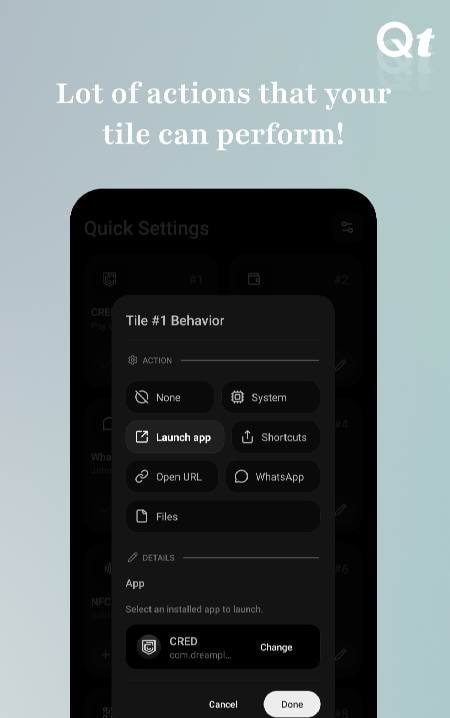 Custom Quick Settings Tiles screenshot 4