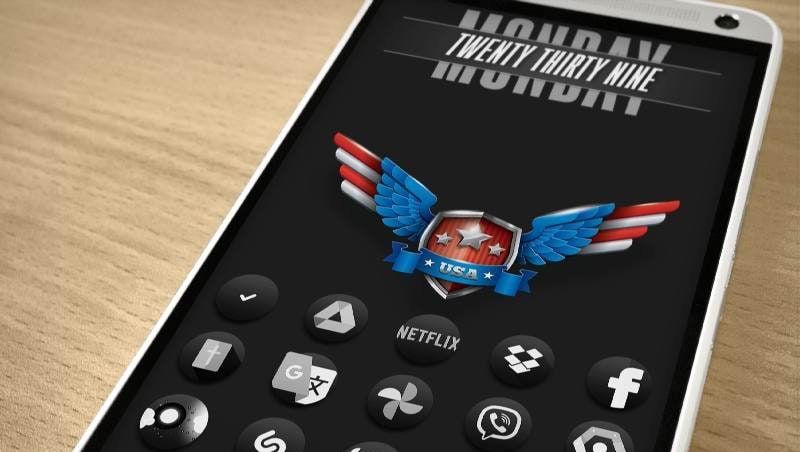 Darko3 BW - Icon Pack screenshot 4