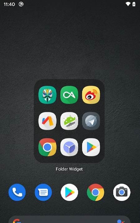 Folder Widget screenshot 1