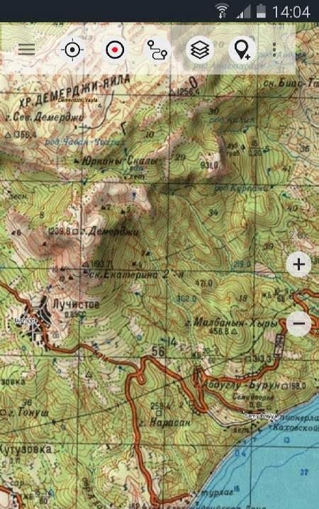 Russian Topo Maps screenshot 2