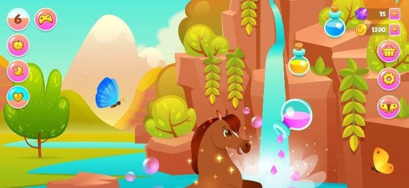 Pixie the Pony - Virtual Pet - Screenshot 1