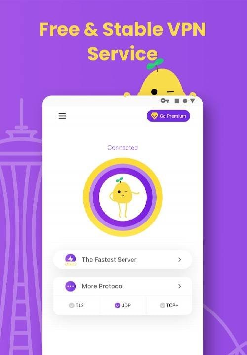 VPN PotatoVPN - WiFi Proxy Screenshot 1